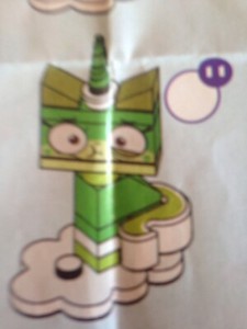 green unikitty lego