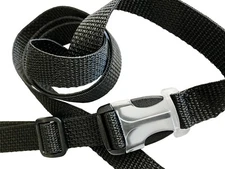 YKK Hammerloc Transparent Socket Side Release Buckles, Tri-glide Slides, Webbing