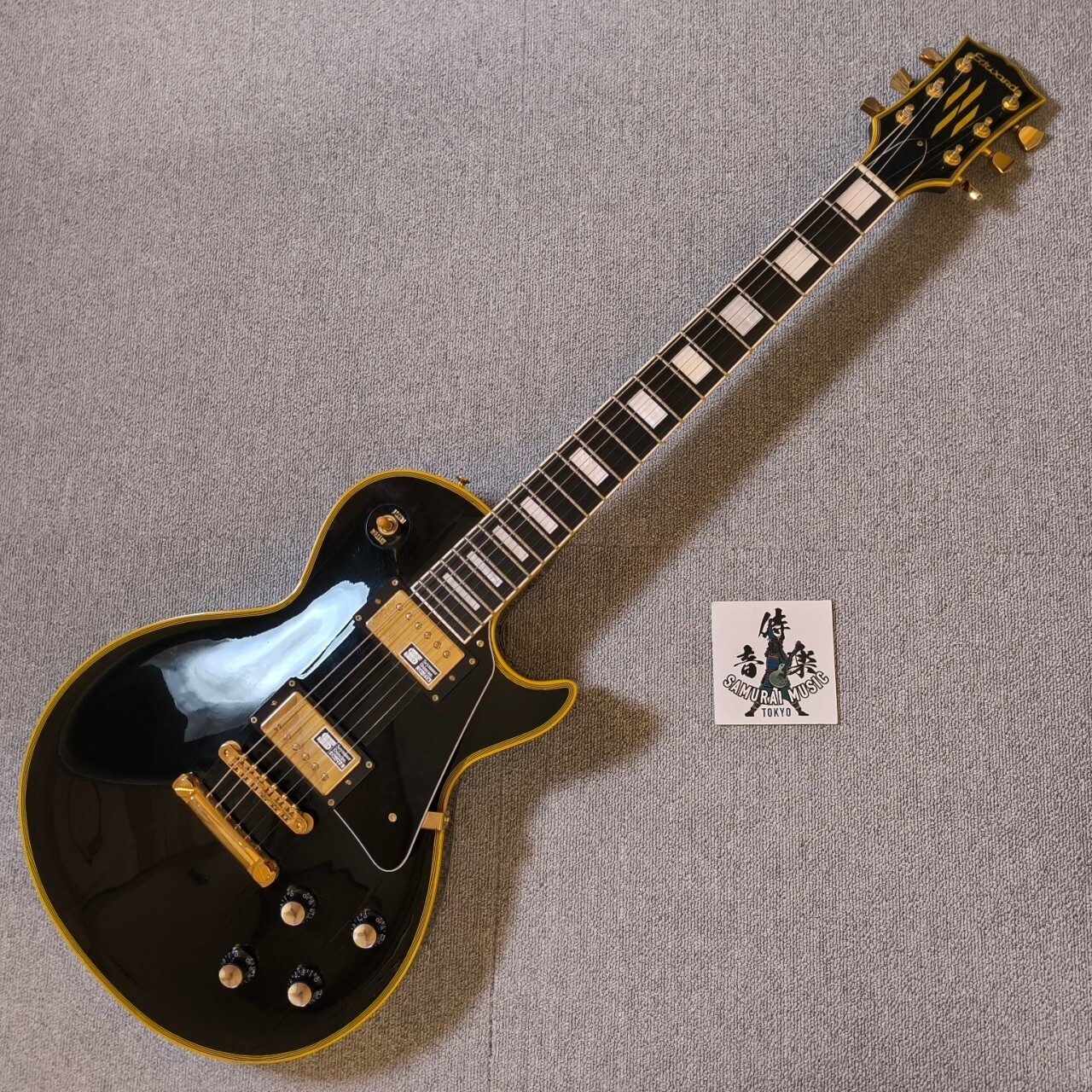 Edwards LP-98LTC BLK LesPaul Custom