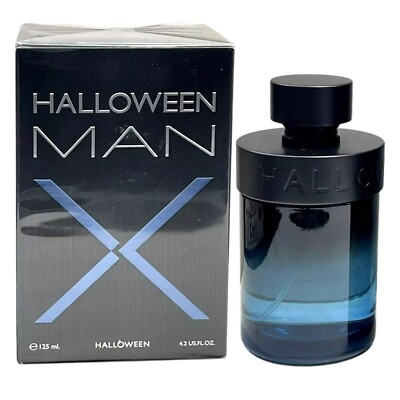 Halloween Man X by J. Del Pozo, 4.2 oz (125mL) EDT Spray for Men Eau De Toilette