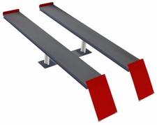 Pitlift 2 Stempel Hebebühne 4t inkl. verzinkten Auffahrschienen inkl. Kassette