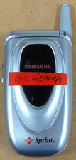 Samsung SPH-A660 - Silver  Sprint  Very Rare Cellular Flip Phone