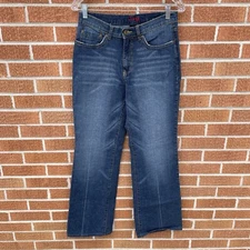 JAG Jeans Mid Rise Boot Leg Women’s Size 10 Blue Denim Stretch Cotton Spandex