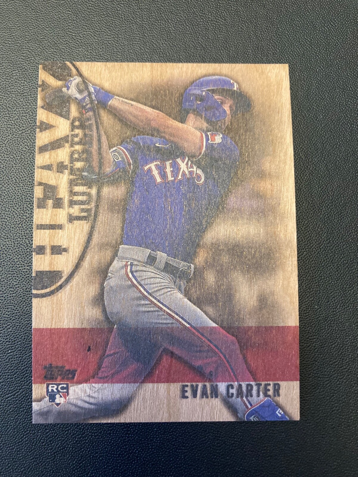 2024 TOPPS UPDATE HEAVY LUMBER EVAN CARTER HL-65 (RC) ROOKIE SSP CASE HIT NM+