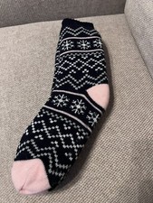 Unbranded Sherpa Lined Socks Size 9-11 Women