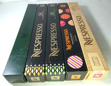 Nespresso 5 Sleeves Orangette,Apfelstrudel Limited Coffee Original Line,Read