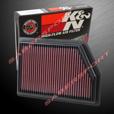 K&N 33-5019 Filtri Aria Sostitutivi Auto, Lavabile e Riutilizzabile