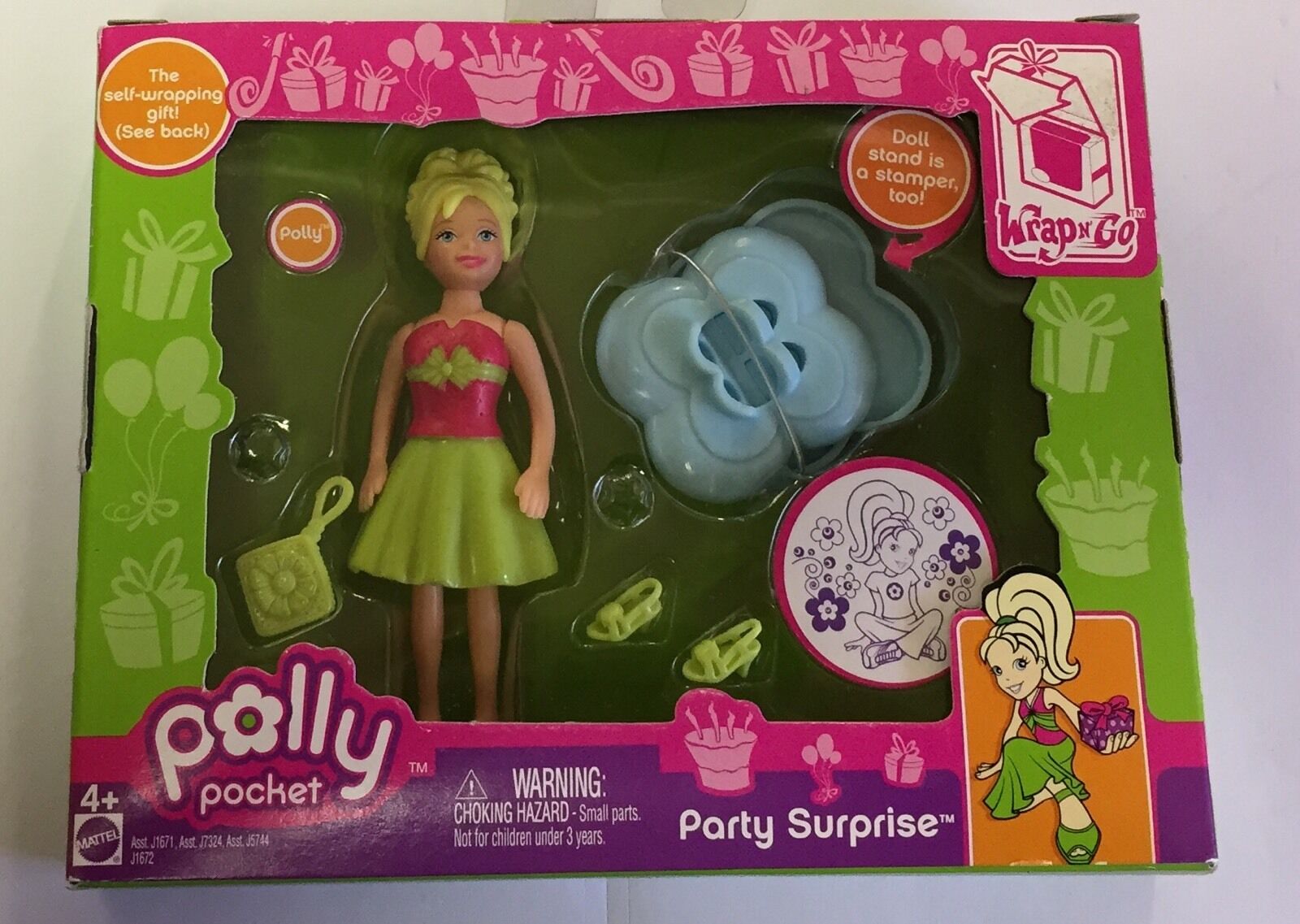 POLLY POCKET - BOLSINHA MUNDO POLLY - POLLY X1504/X1505 MATTEL