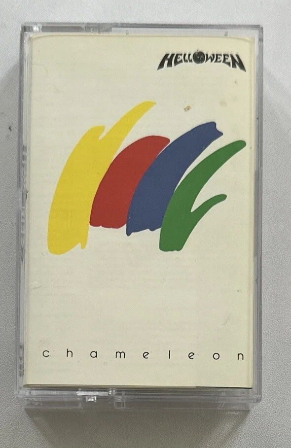 Helloween Chameleon Cassette Tape Rare Hard To Find Heavy Metal Ex / Mint - Image 2 of 4