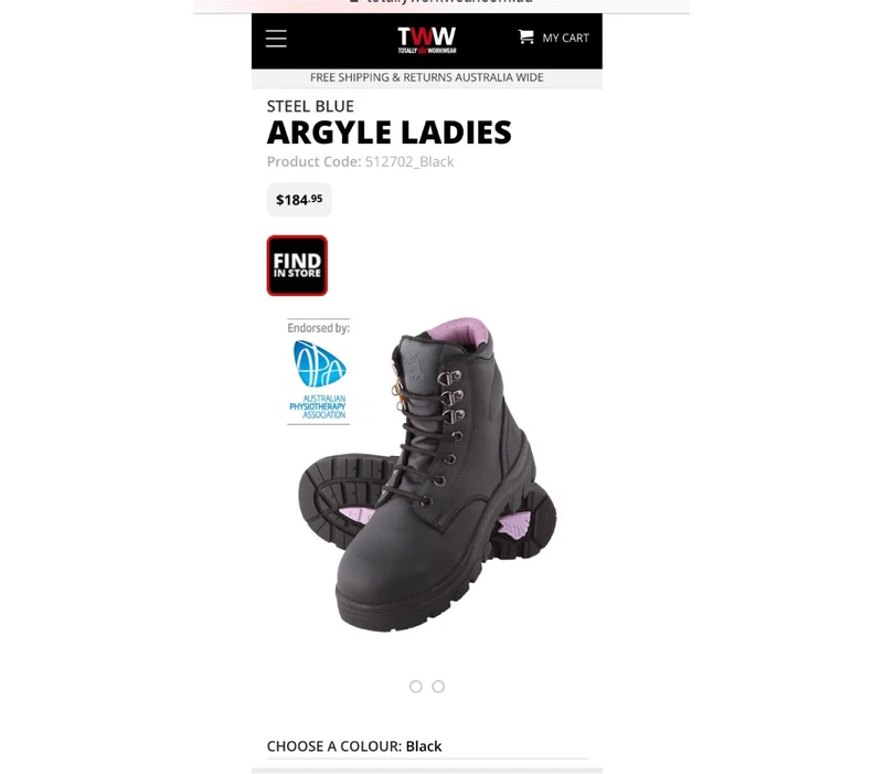 steel blue argyle ladies