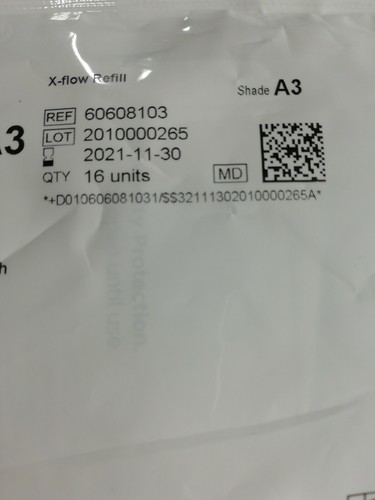 Dentsply Sirona X-flow universale scorrevole 16 x punte computazionali 0,25 g 60608103 - Foto 3 di 6
