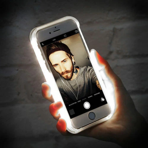 Phone case with light for selfies online