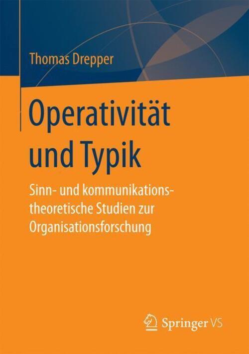 Thomas Drepper | Operativität Und Typik | Taschenbuch | Deutsch (2017)