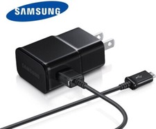 OEM Genuine Original Samsung Charger with Micro USB Cable NOT FOR TOUCHSCREEN