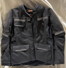 Harley Davidson Rev'it Passage Adventure Jacket Womens Xl + Back Protector, Used