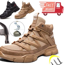 Mens Safety Shoes Composite Toe Cap Work Indestructible Boots Sneakers Size13