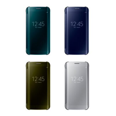 Original Samsung Official Galaxy S6 edge Clear View Flip Cover Case
