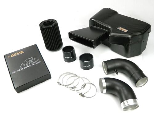 ARMA Hyper-Flow Matt-Carbon Air-Intake-System, Airbox, Sportluftfilter-Set / Kit - Afbeelding 1 van 7