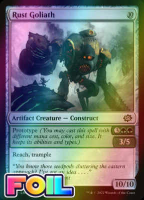 x1 Rust Goliath BRO MTG 204/287 FOIL COMMON M/NM 1x