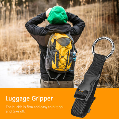 Add Bag Handbag Clip Coat Holder Gripper Use To Carry Adjustable Belt for Travel