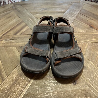 Teva Mens M Katavi 2 1019192 Open Toe Hook And Loop Slide Sandal Sz 9 Men main image 3