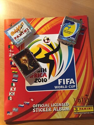 Panini WM 2010 South Afrika Komplettsatz WC alle 640 Sticker Messi, Ronaldo 