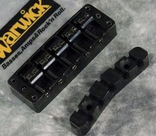 NEW WARWICK 5 STRING BASS BRIDGE TAILPIECE BLACK THUMB CORVETTE STREAMER KATANA