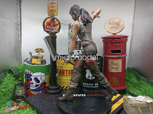 Lara Croft Tomb Raider Figure Statue Model Collectible Limited Boy Gift - Picture 4 of 9