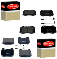 DELPHI Bremsbel&auml;ge Bremskl&ouml;tze Vorne + Hinten Mercedes BENZ ML 270 CDI W163