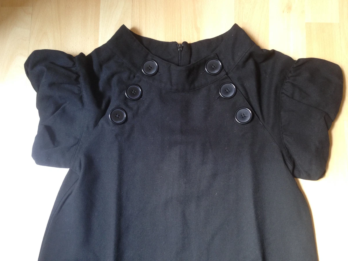 Robe Noire Chasuble Okaïdi Pour Fille 12 Ans - Occasion Très Bon état Hiver
