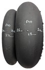Bridgestone Battlax V02 120 605r17 200 660r17 Pair Part Worn Tyres P10