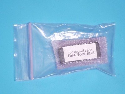 Colecovision Console Fast Boot Bios Chip & Socket Kit ~NEW
