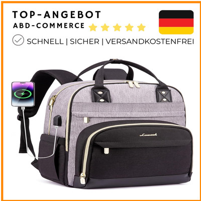 Anti-Diebstahl Laptop Rucksack | 17 Zoll Schultasche | Leicht & Wasserdicht