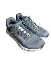 On Cloud Cloudrunner Athletic Shoes Running Black/White/Gray Men  s 8.5 S99-0
