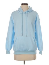 Unbranded Women Blue Pullover Hoodie XS