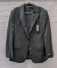 New Michael Kors Men's Classic Fit Wool Blend Plaid Suit Jacket Size 42 Long