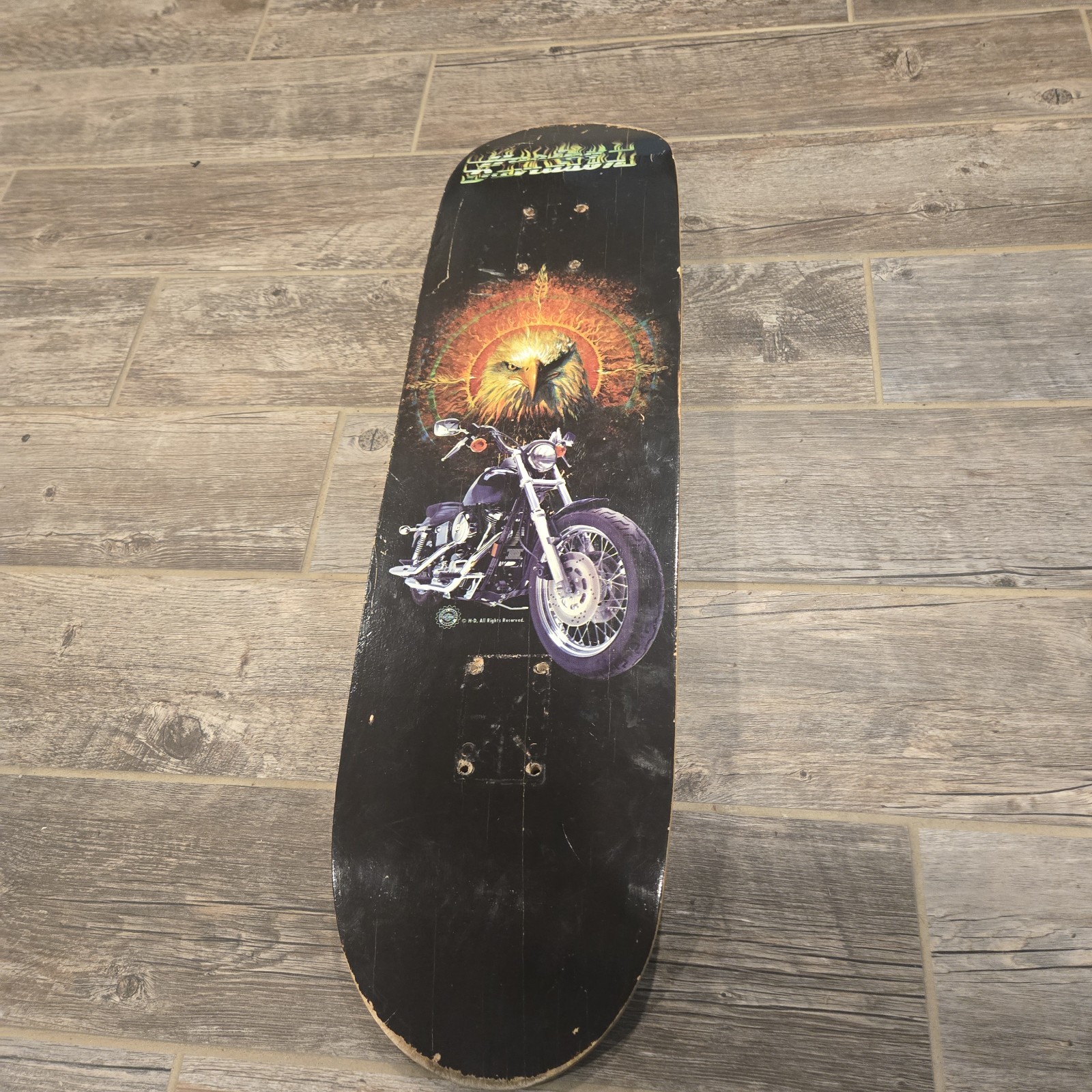 harley davidson skateboard Deck Softtail