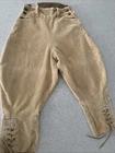 WW2 Military Women’s British Land Army Cream Corduroy Breeches 1940’s