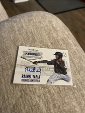 Raimel Tapia 2014 Onyx Premium Platinum Elite Autograph Auto Card 010/200