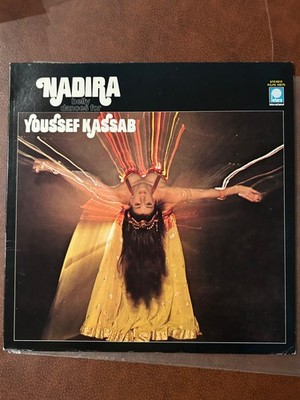 Nadira Belly Dances For Youssef Kassab Arabic Folk 1974 PILPS-10075 Vinyl 12''