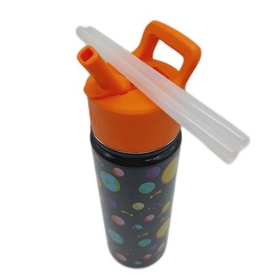 Simple Modern Trinkflasche Kinder Sport Isolierte Wasserflasche Strohhalm Leicht