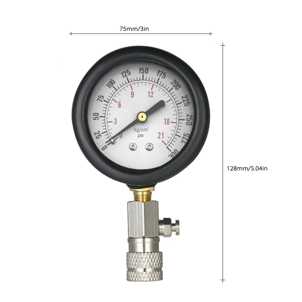 .Gasoline Engine Tester Auto Petrol Gas Engine Cylinder Automobile Pressure