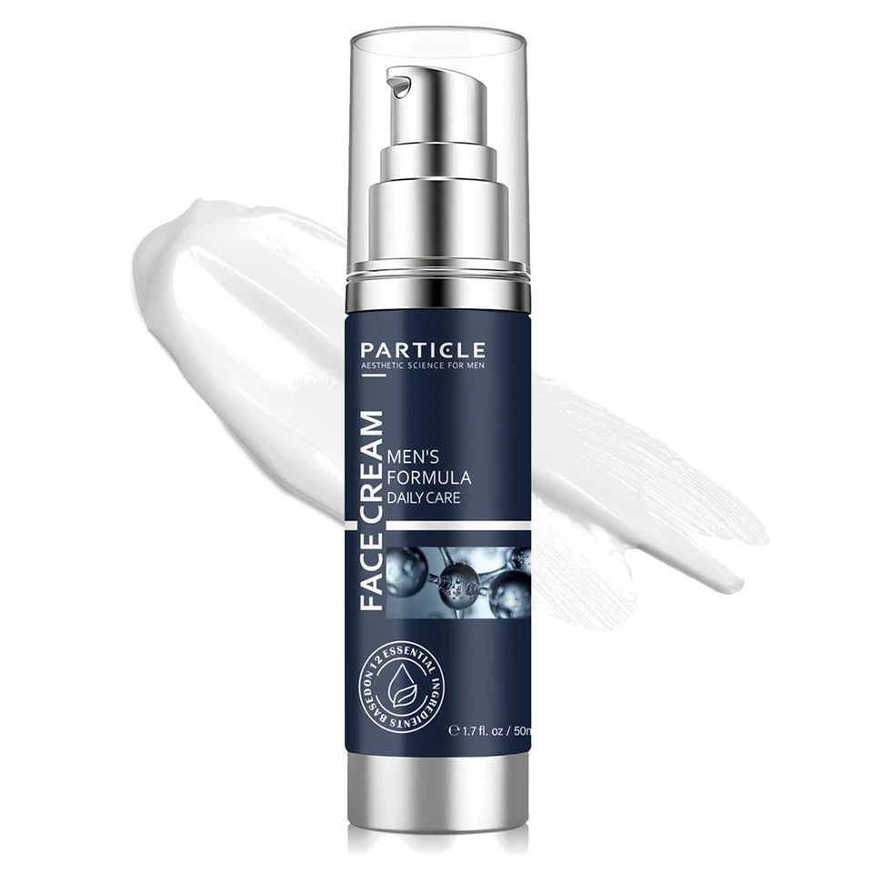 Crema facial con partículas 3 piezas para hombres 6 en 1 crema antienvejecimiento combate las bolsas para los ojos manchas oscuras Foto 3 de 4