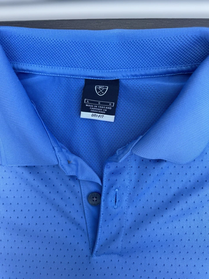 Nike Golf Shirt Bundle of 2,Blue and Yellow Men's Size Large No Flaws Or Stains - Image 3 of 4