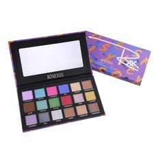 18 Shades Eyeshadow Palette Waterproof Makeup Palette with Built in Mirror US