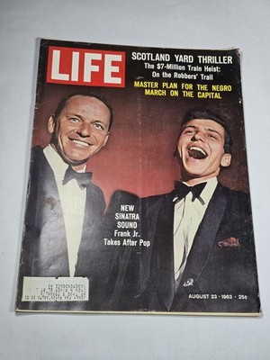Vintage Life Magazine, August 23 1963, New Sinatra Sound