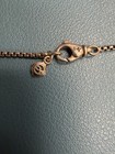 DAVID YURMAN STERLING SILVER 17" BOX CHAIN NECKLACE 6.6G — photo 4