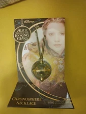 Disney Alice Through The Looking Glass Chronosphere Necklace