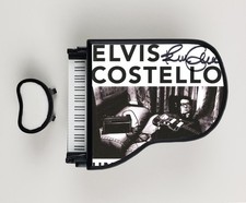 Elvis Costello Autographed Signed Custom Toy Mini Piano Unfaithful Music ACOA