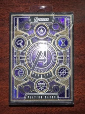 Avengers Purple Edition Premium Playing Cards Poker Size Standard by Theory11